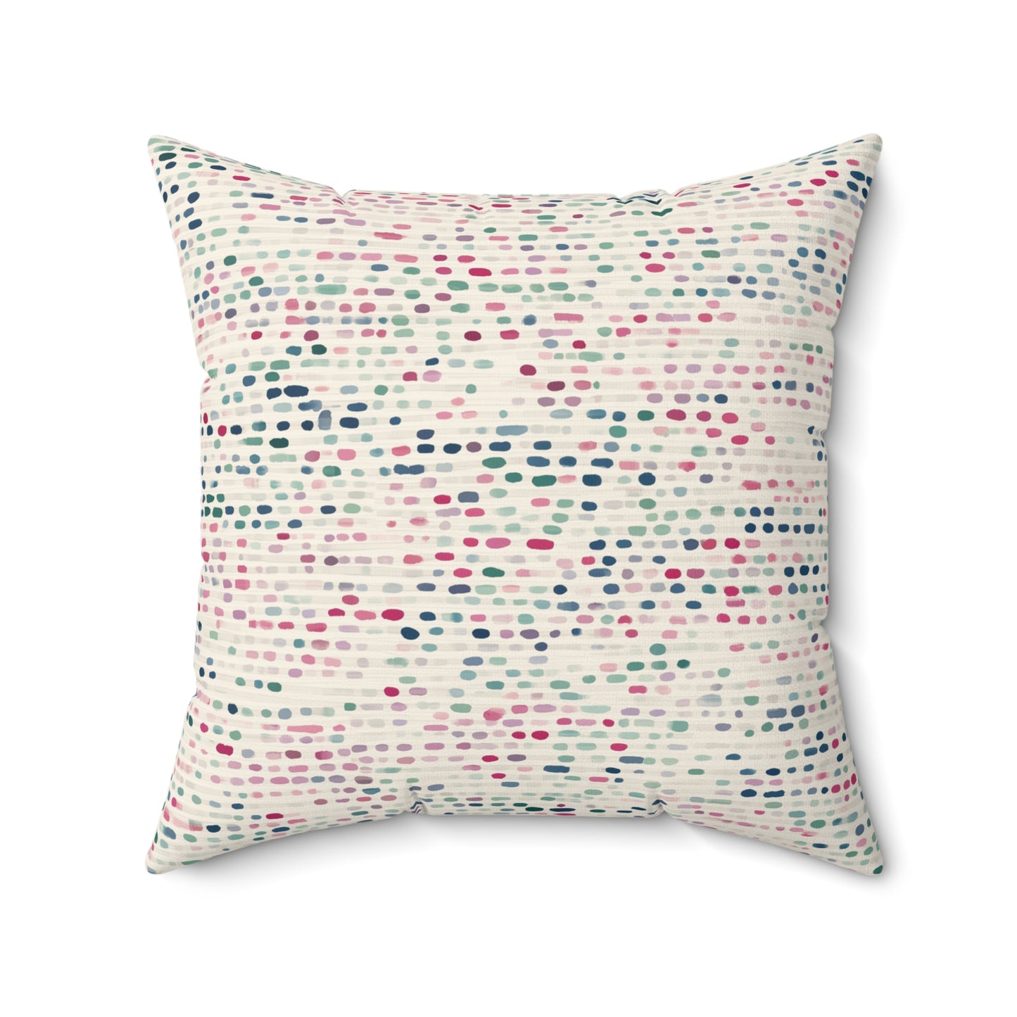 Pastel Pixel - Spun Polyester Square Pillow