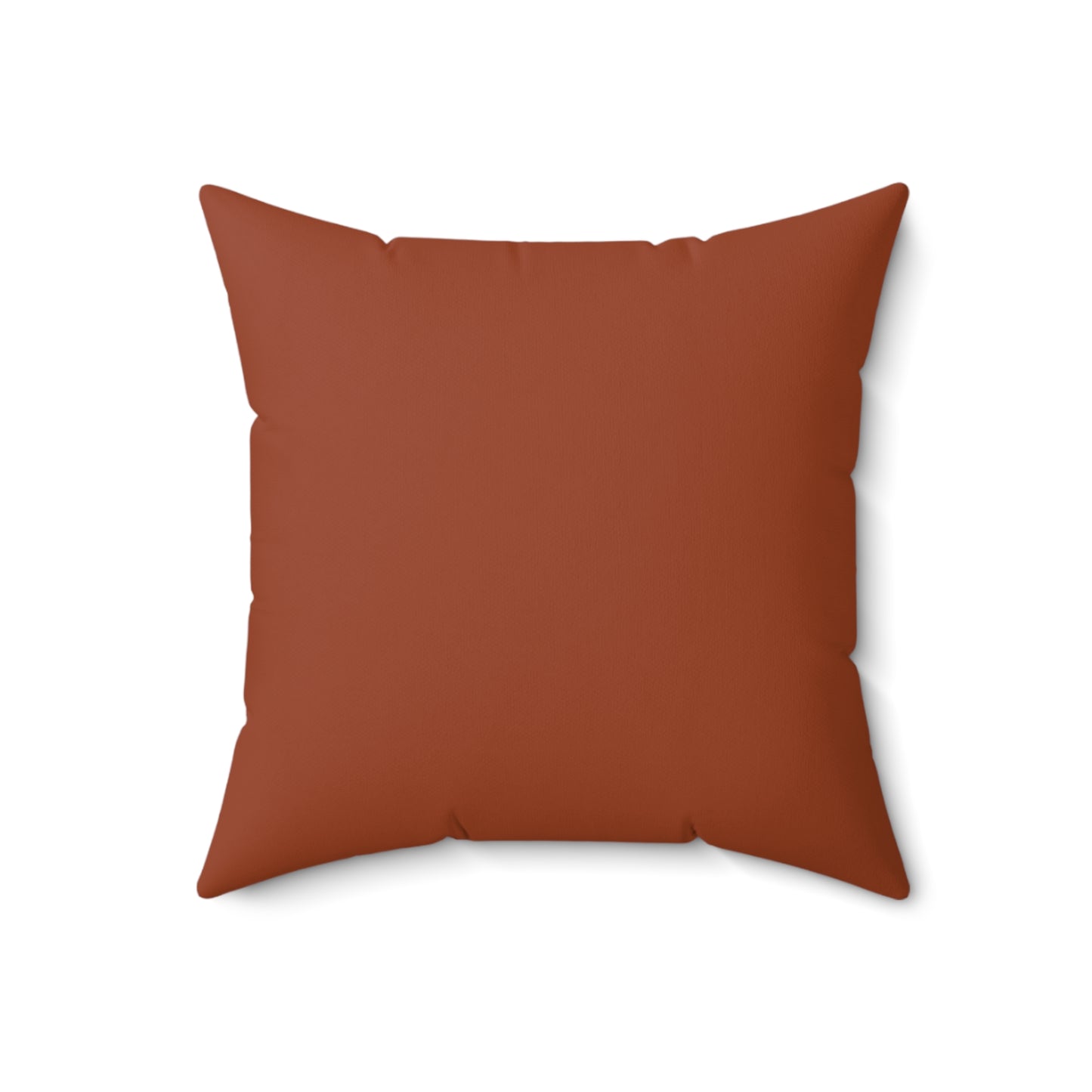 Terracotta Horizon View - Spun Polyester Square Pillow