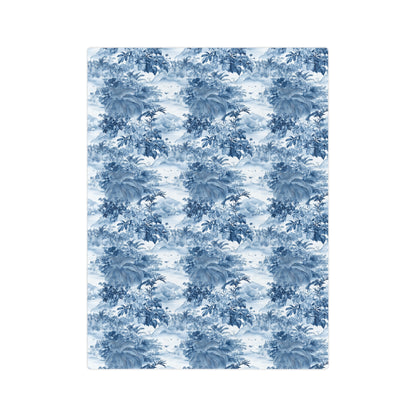Tropical Toile - Velveteen Microfiber Blanket