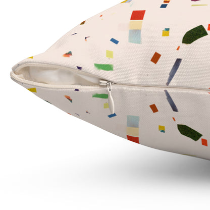 Playful Party Dots - Spun Polyester Square Pillow