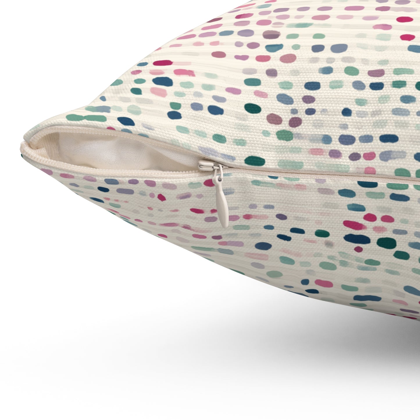 Pastel Pixel - Spun Polyester Square Pillow