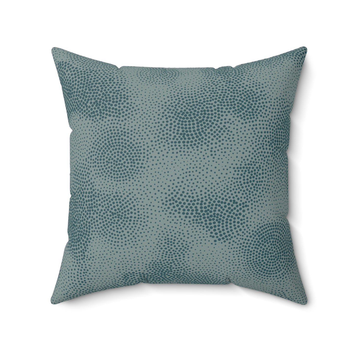 Deep Dot Fade - Spun Polyester Square Pillow