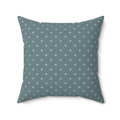 Slate Breeze - Spun Polyester Square Pillow