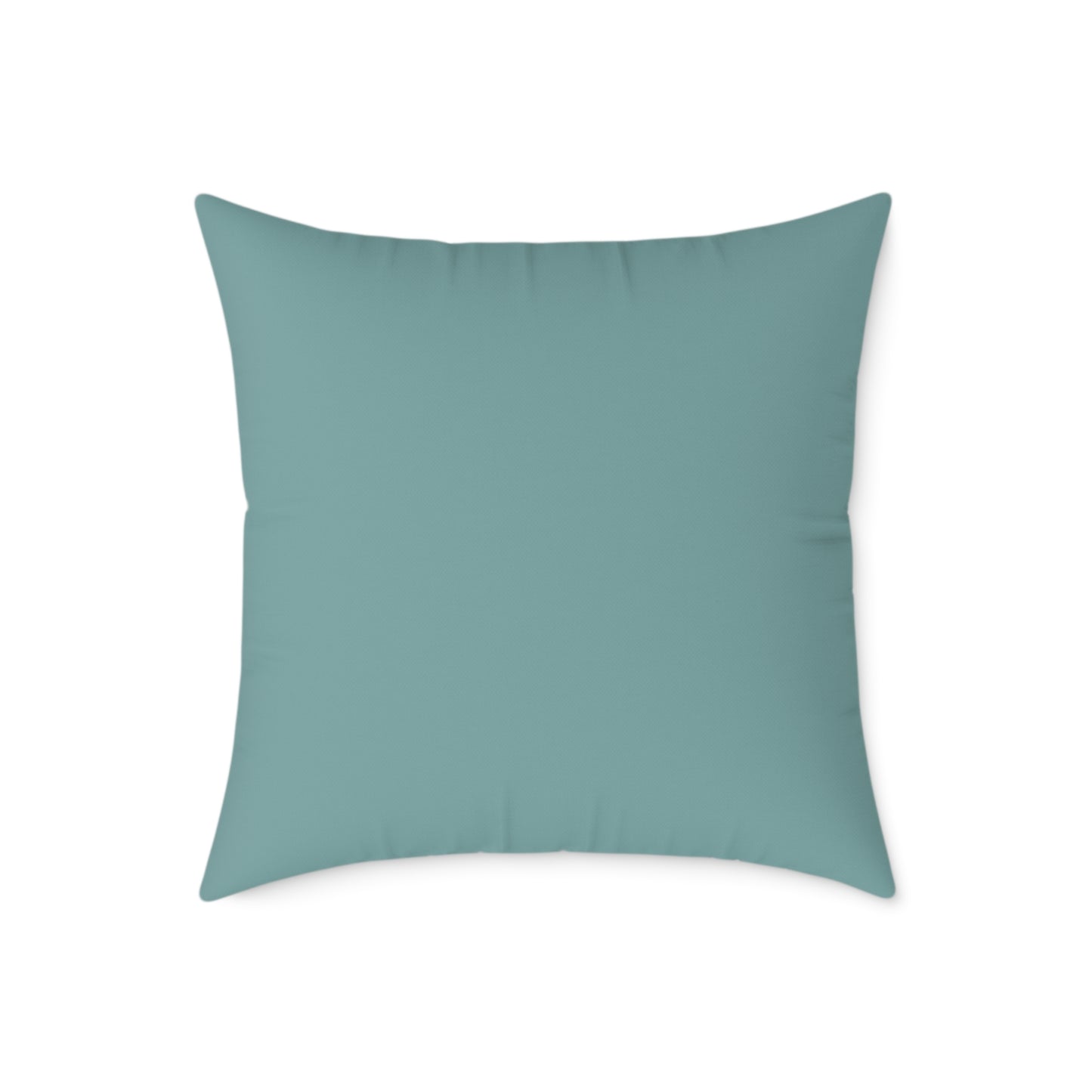 Pastel Pebble Garden - Square Poly Canvas Pillow