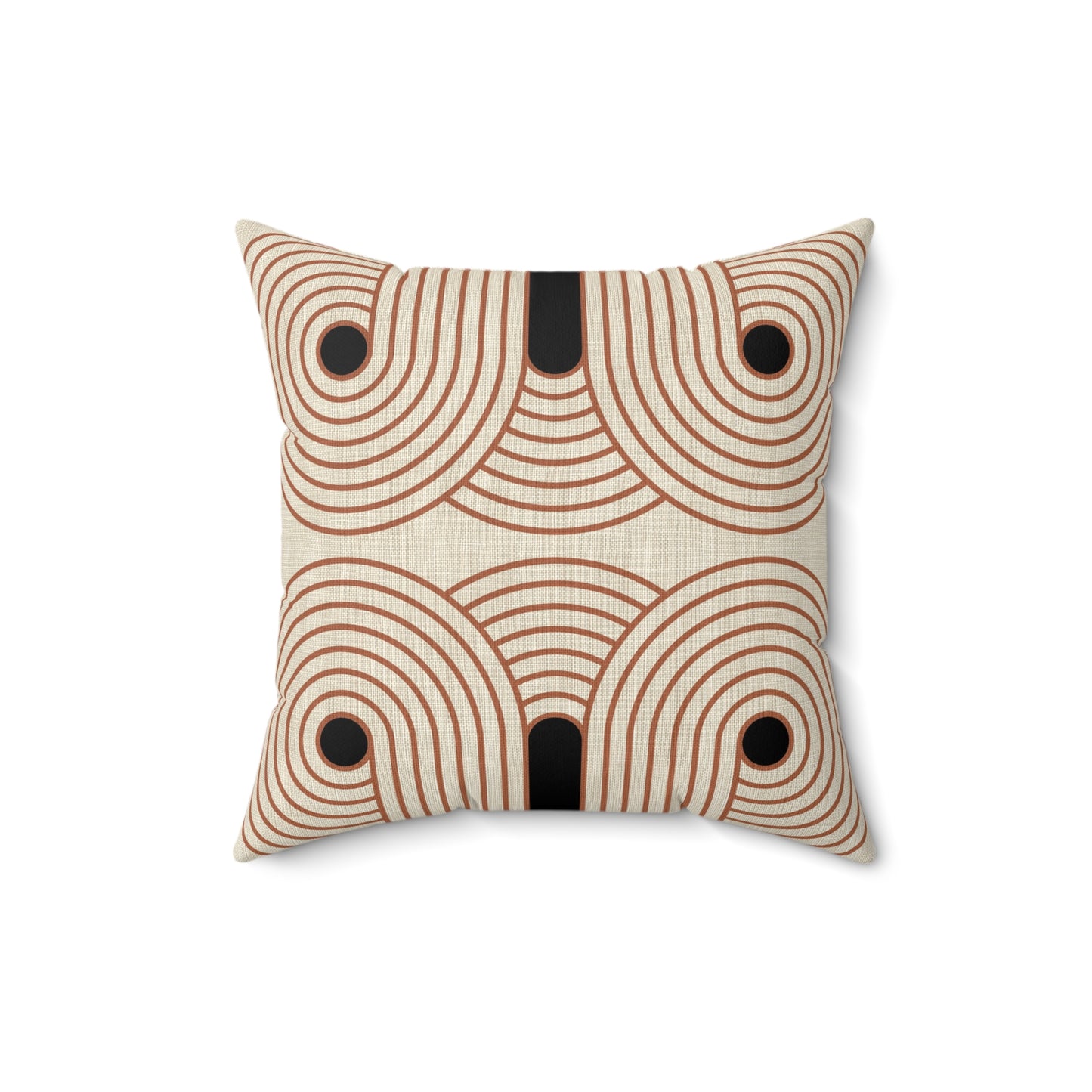 Loop Line - Spun Polyester Square Pillow