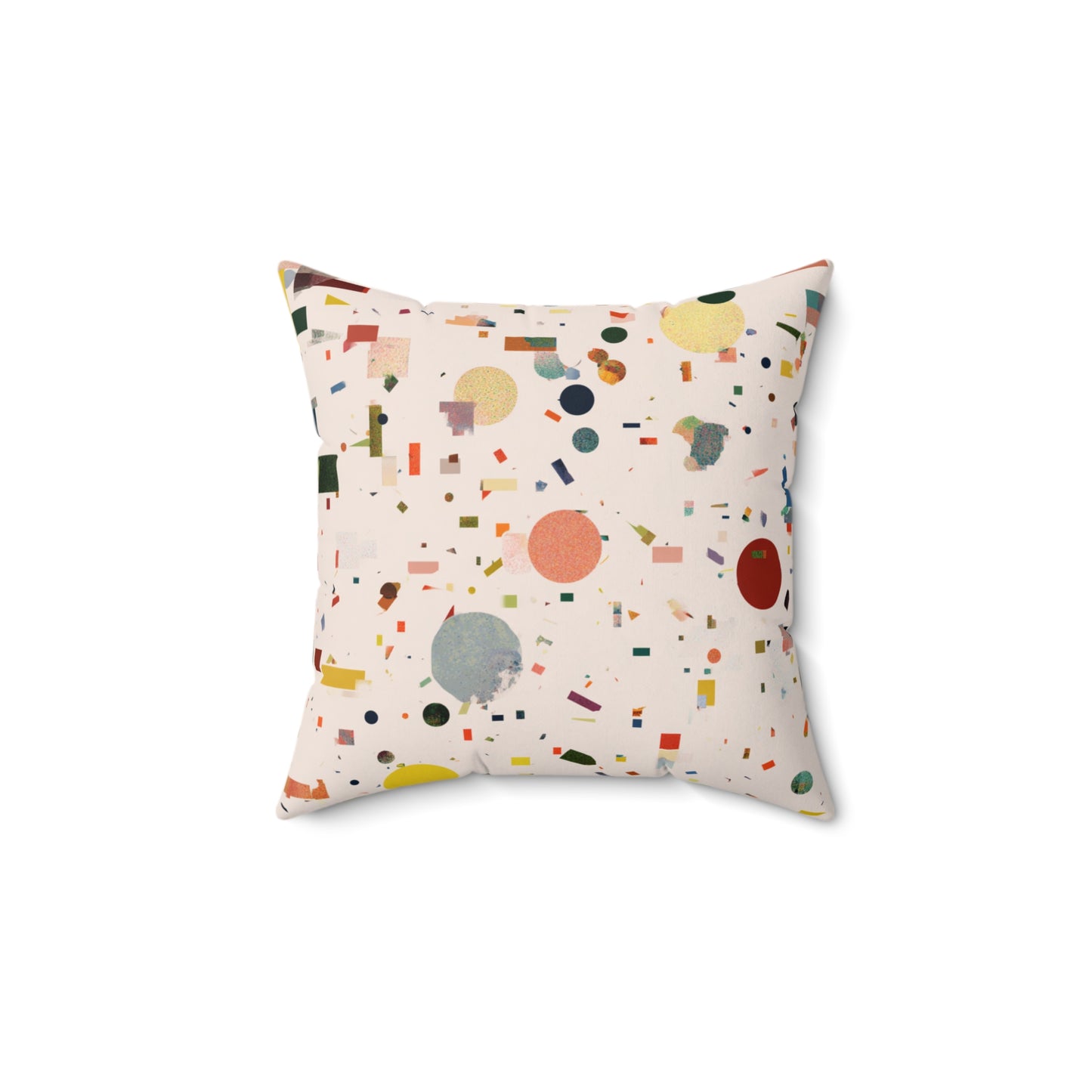 Playful Party Dots - Spun Polyester Square Pillow