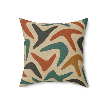 Swing Line - Spun Polyester Square Pillow