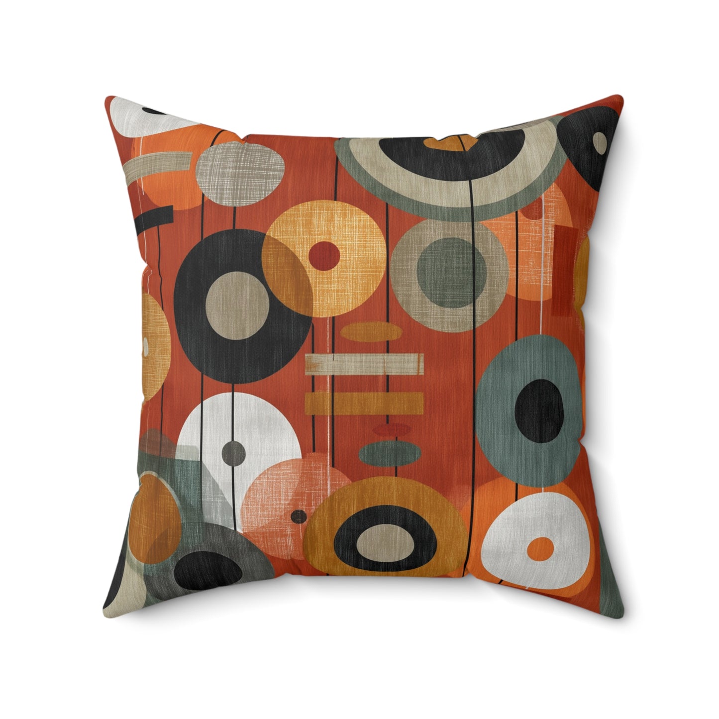 Vinyl Pop - Spun Polyester Square Pillow