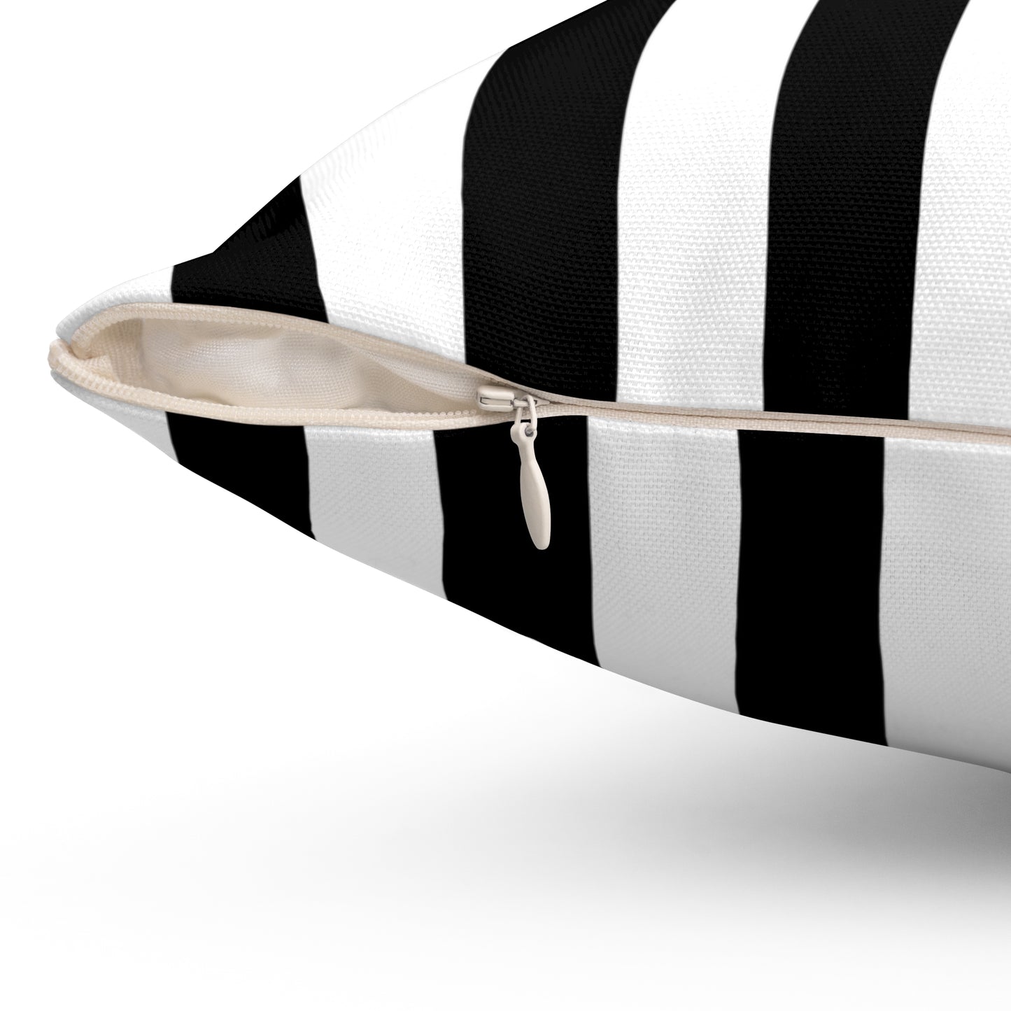 Classic Vertical Stripe - Spun Polyester Square Pillow