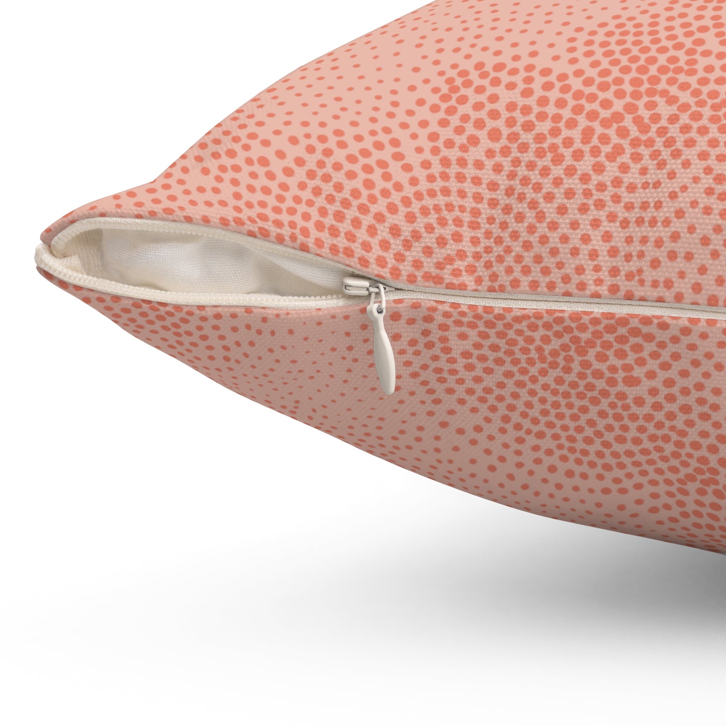 Peach Cloud - Spun Polyester Square Pillow