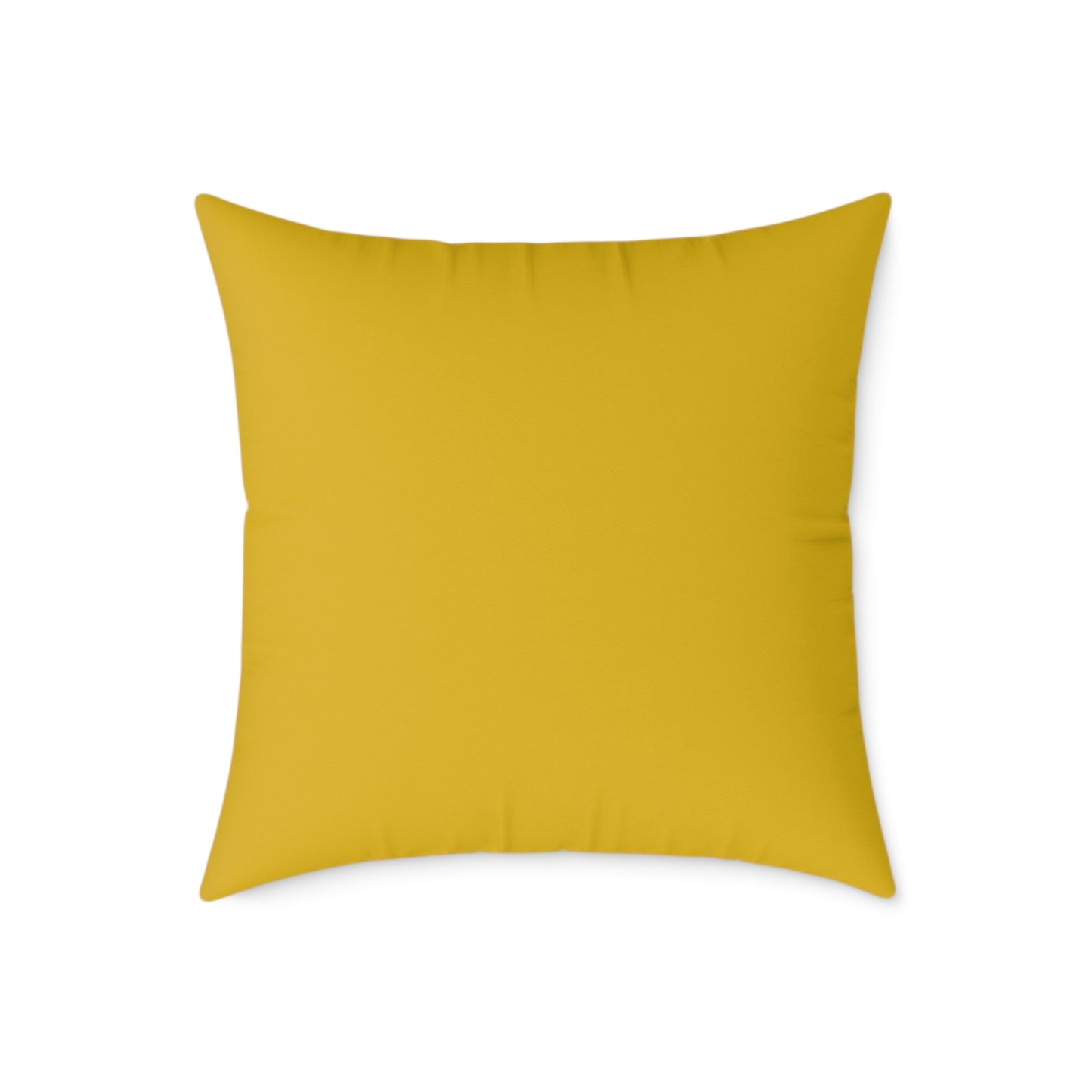 Loom Lines - Sunbeam - Square Poly Canvas Pillow