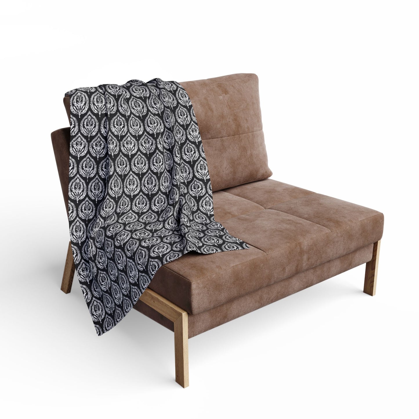 Deco Leaf - Arctic Fleece Blanket