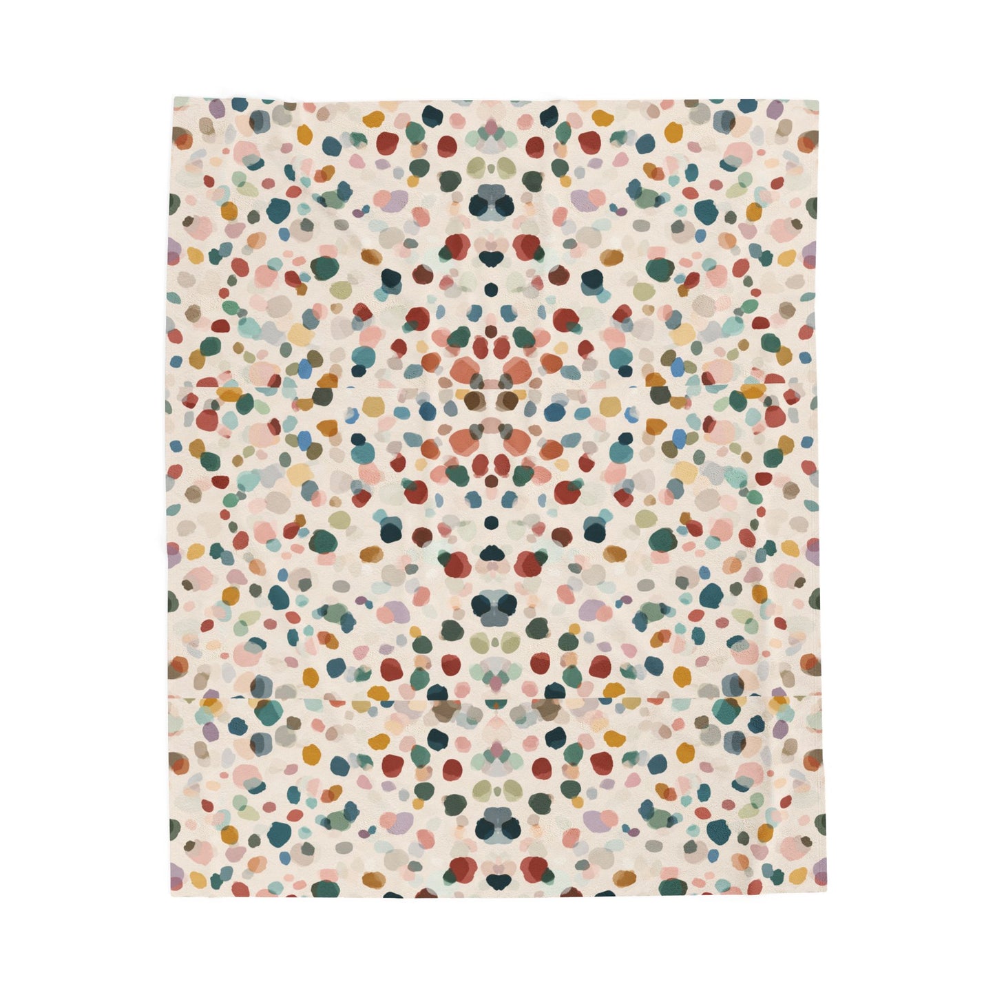 Summer Garden Bloom - Velveteen Plush Blanket