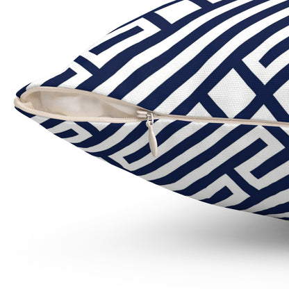 Labyrinth - Spun Polyester Square Pillow