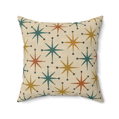 Starburst Cheer - Spun Polyester Square Pillow