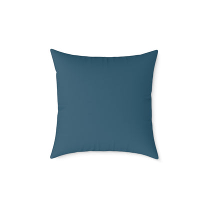 Mod Dot - Square Poly Canvas Pillow
