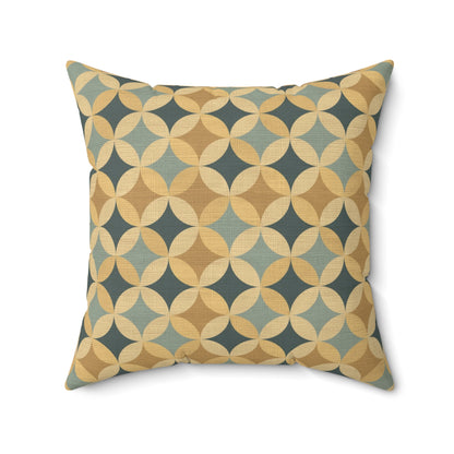 Geo Star - Spun Polyester Square Pillow
