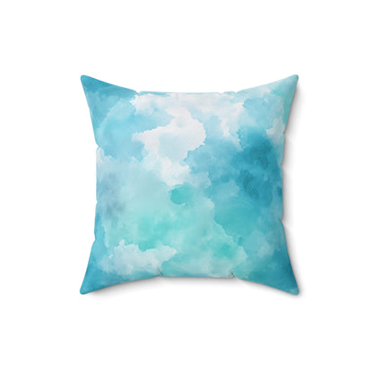 Ocean Drift Mosaic - Spun Polyester Square Pillow