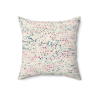 Pastel Pixel - Spun Polyester Square Pillow