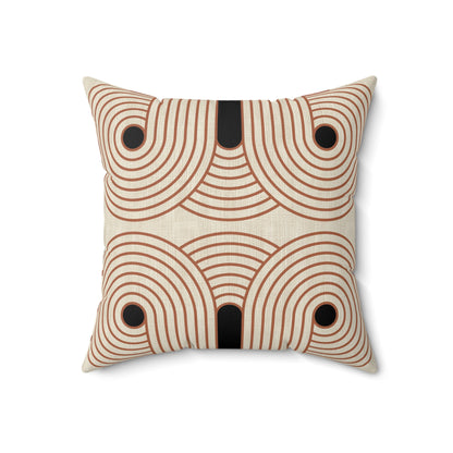 Loop Line - Spun Polyester Square Pillow
