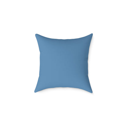 Toile Seaside Escape - Square Poly Canvas Pillow