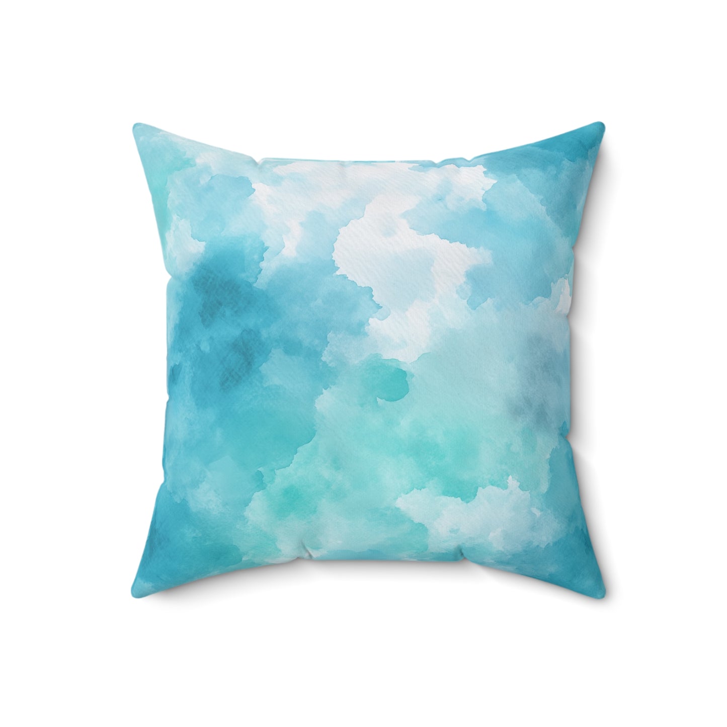 Ocean Drift Mosaic - Spun Polyester Square Pillow