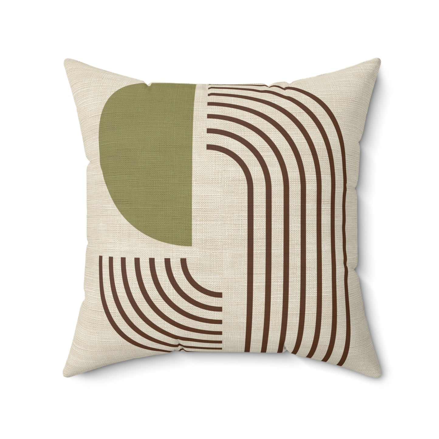 Orbit Form - Spun Polyester Square Pillow