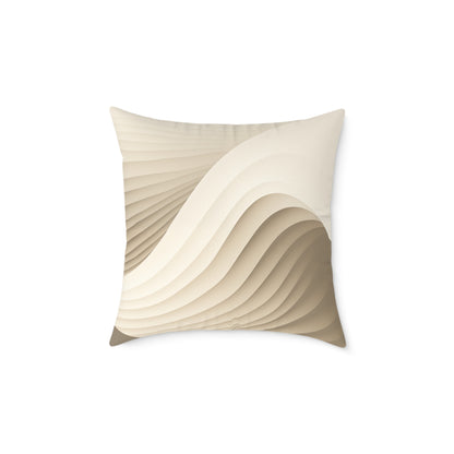 Desert Sweep - Square Poly Canvas Pillow