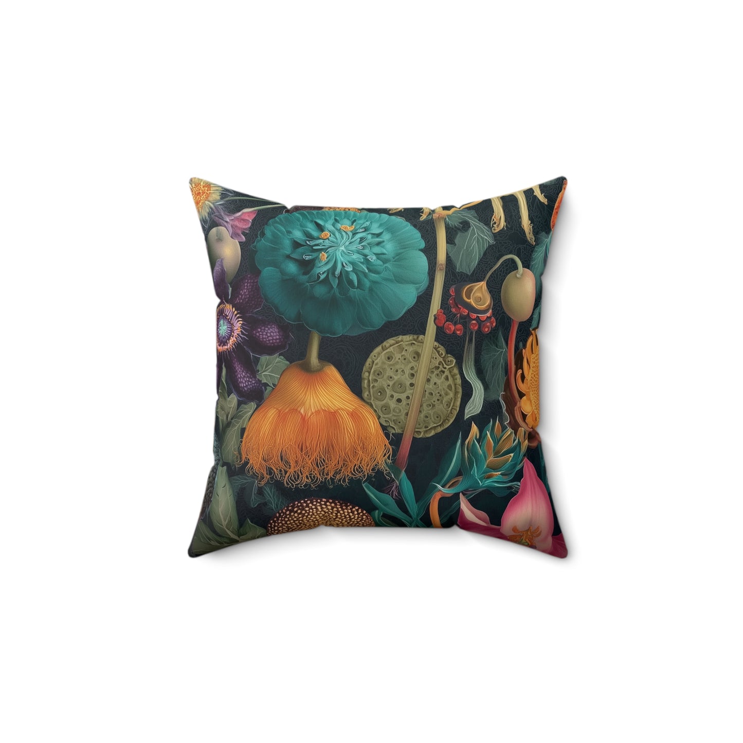 Opulent Garden - Faux Suede Square Pillow