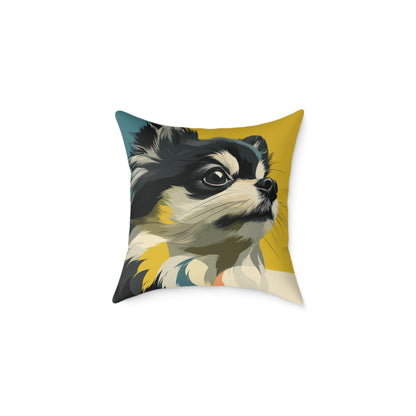 Pomeranian - Square Poly Canvas Pillow