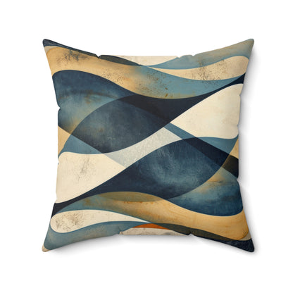 Tidal Wave - Spun Polyester Square Pillow