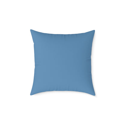 Toile Seaside Escape - Square Poly Canvas Pillow