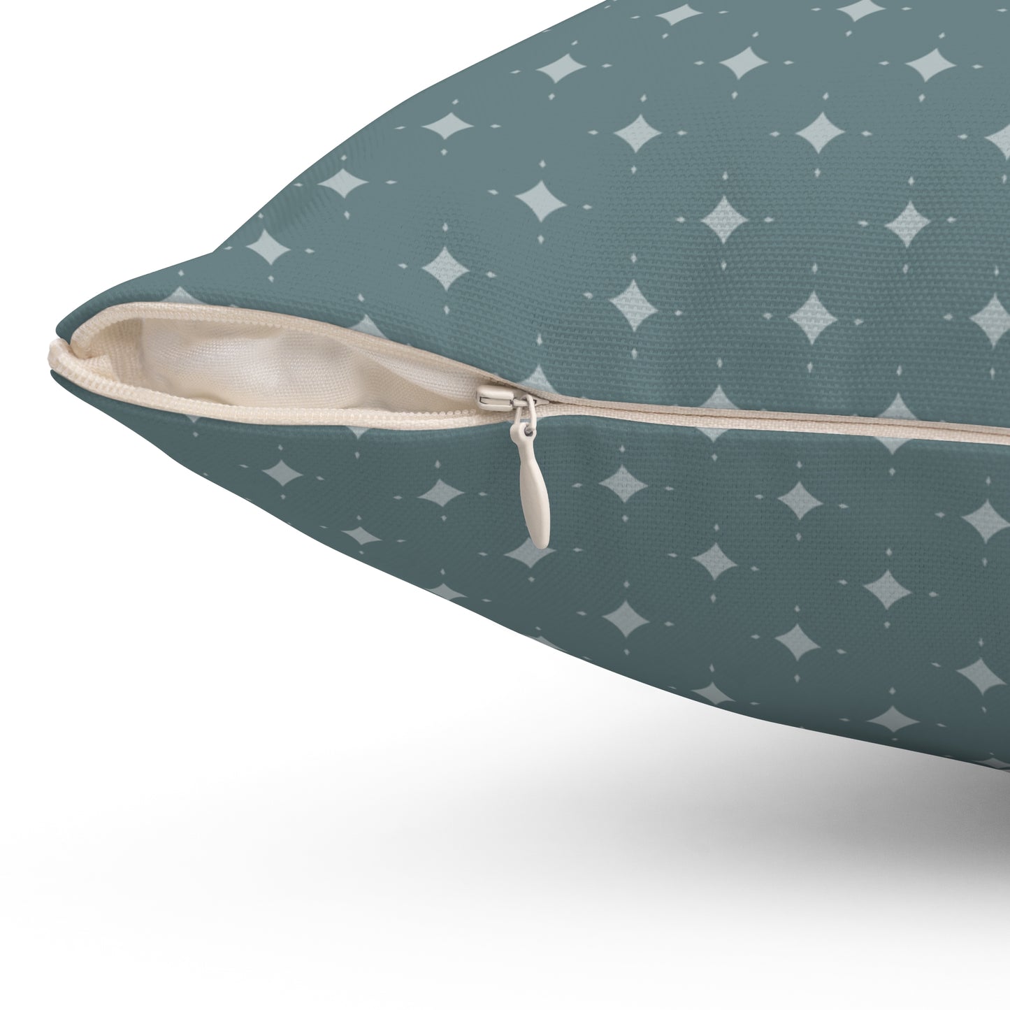 Slate Breeze - Spun Polyester Square Pillow