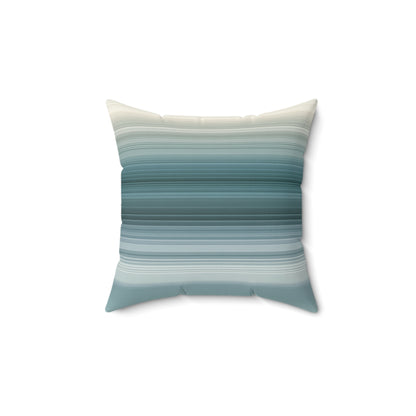 Mistline Neutral Fade - Faux Suede Square Pillow