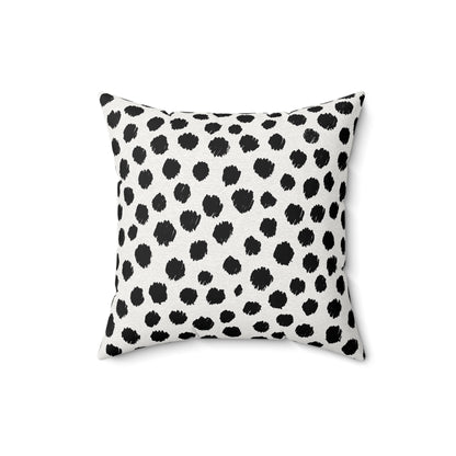 Soft Pollen Dot - Spun Polyester Square Pillow