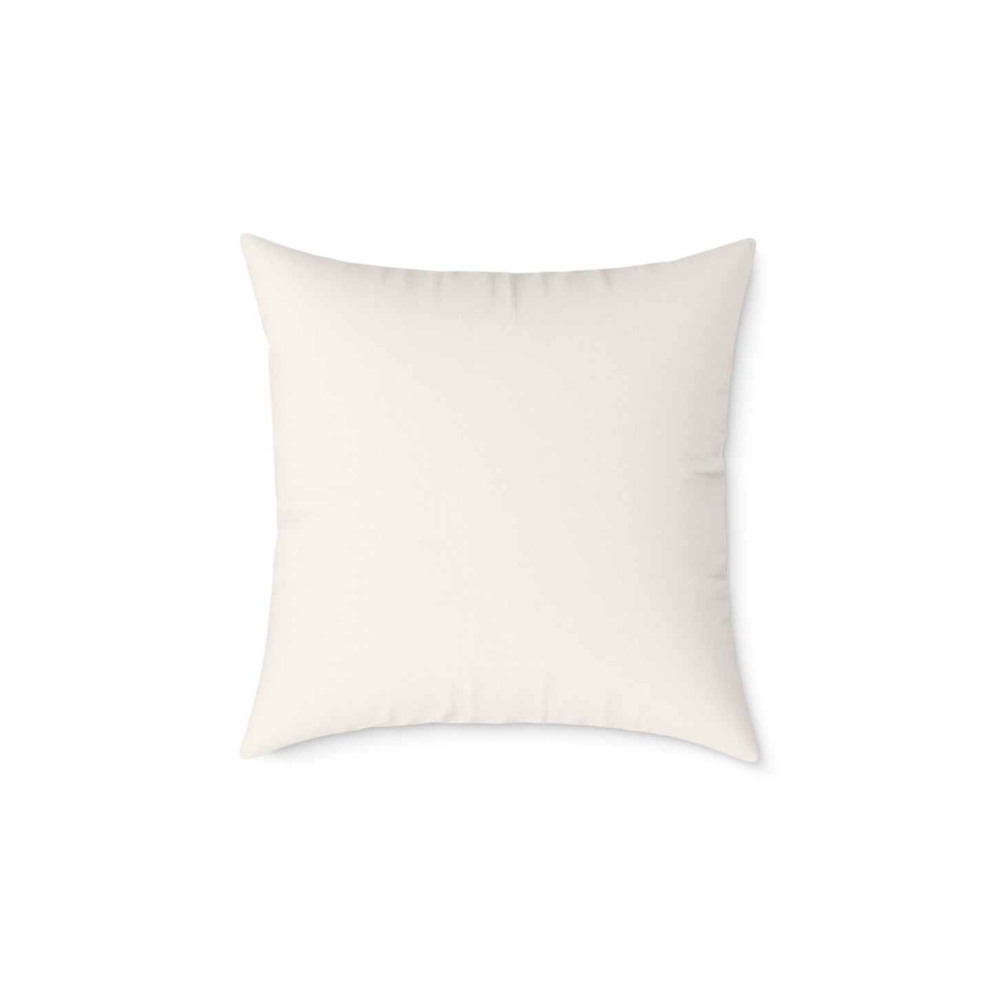 Tribal Bloom Crest - Square Poly Canvas Pillow