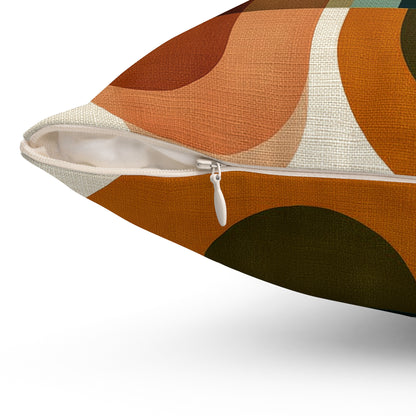 Harvest Shapes - Spun Polyester Square Pillow
