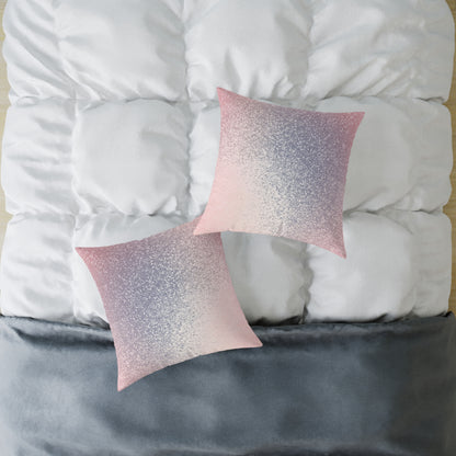 Sugar Dust Glow - Square Poly Canvas Pillow