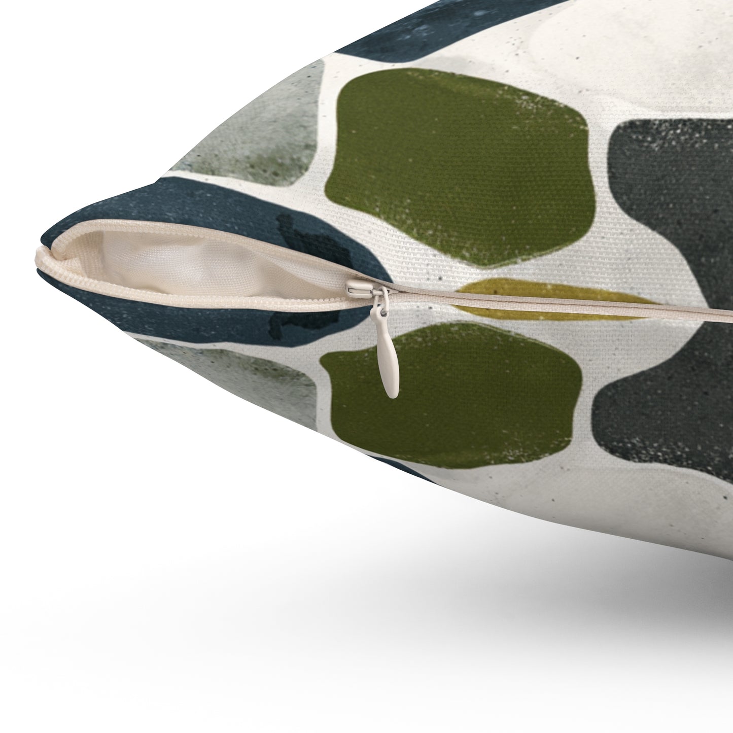Pebble Garden Scatter - Spun Polyester Square Pillow