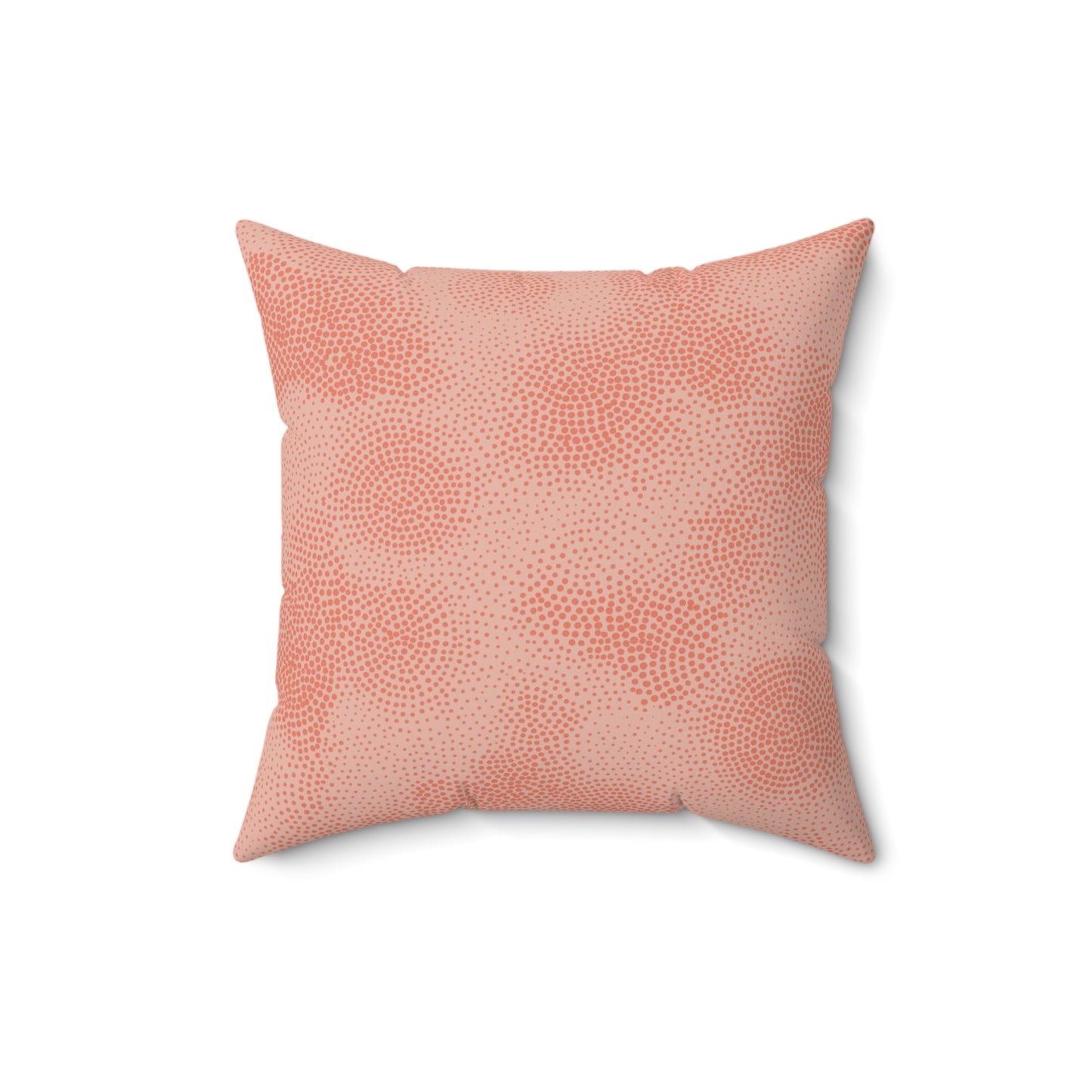 Peach Cloud - Spun Polyester Square Pillow