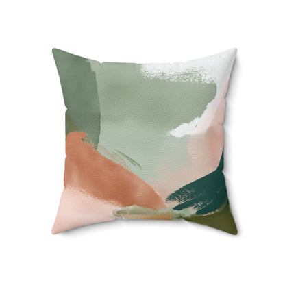 Soft Canyon Drift - Spun Polyester Square Pillow