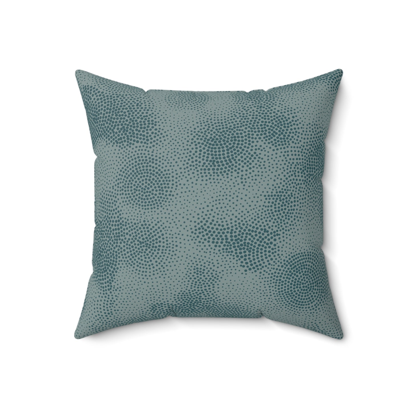 Deep Dot Fade - Spun Polyester Square Pillow