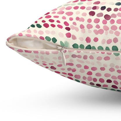 Blossom Confetti - Spun Polyester Square Pillow