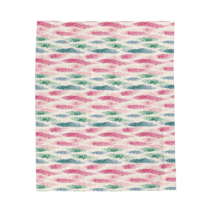 Wild Rose - Velveteen Plush Blanket