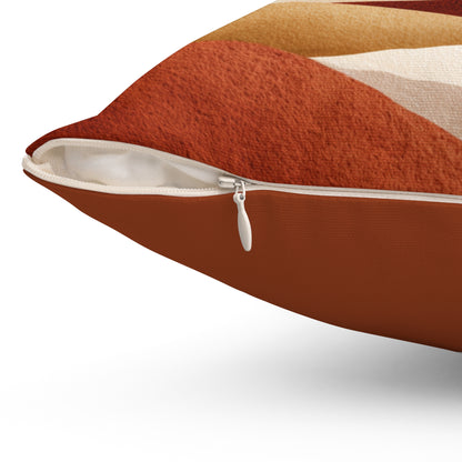 Rustic Cloud Dunes - Spun Polyester Square Pillow