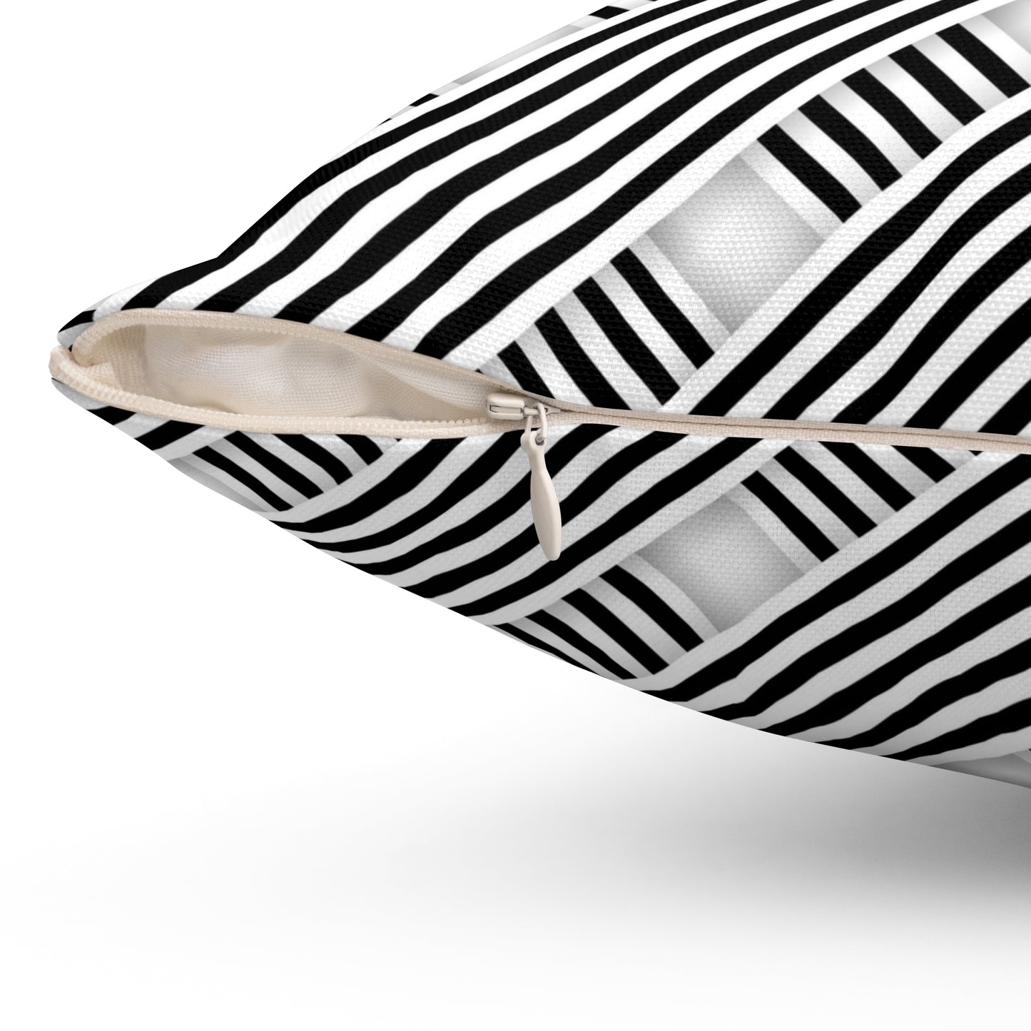 Diagonal Dash Weave - Spun Polyester Square Pillow