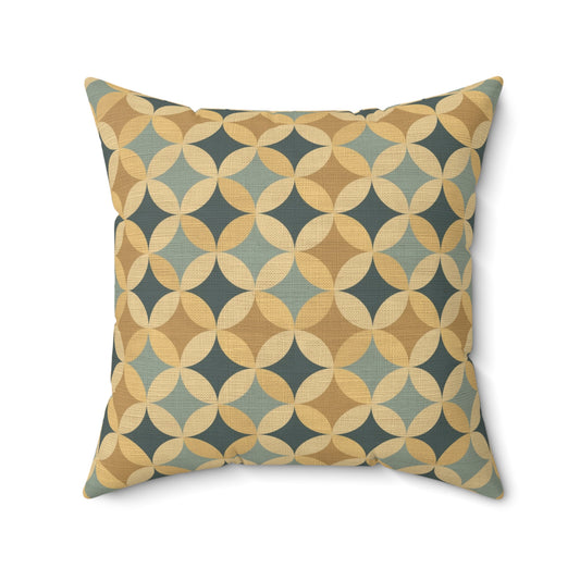 Geo Star - Spun Polyester Square Pillow