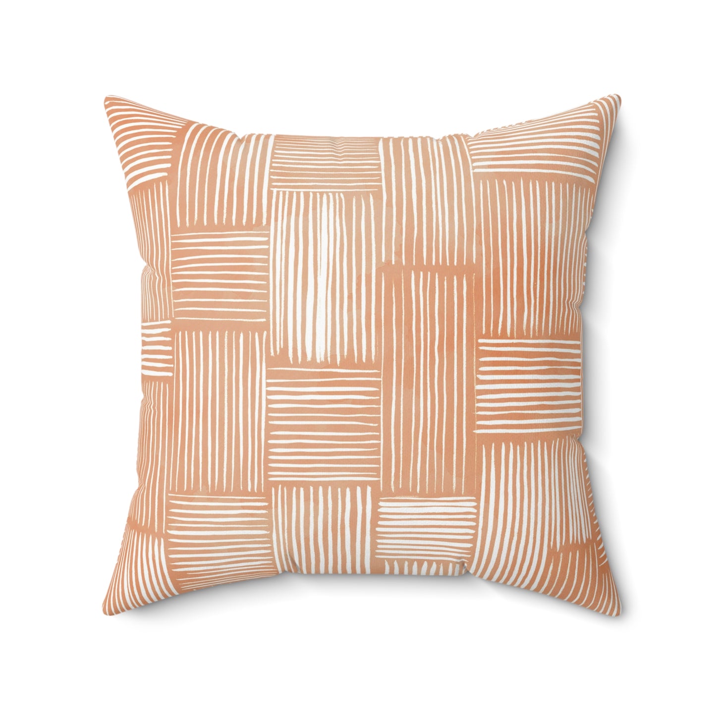 Clay Weave - Spun Polyester Square Pillow
