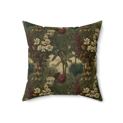 Thistlewood Woodland Bloom - Faux Suede Square Pillow