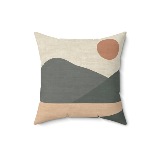 Horizon Hush - Spun Polyester Square Pillow